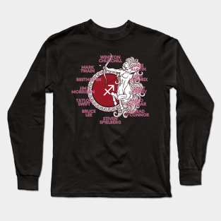 Sagittarius Zodiac Sign Test Long Sleeve T-Shirt